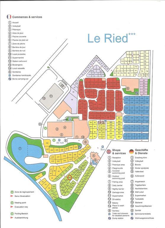 Camping Du Ried Boofzheim Luaran gambar